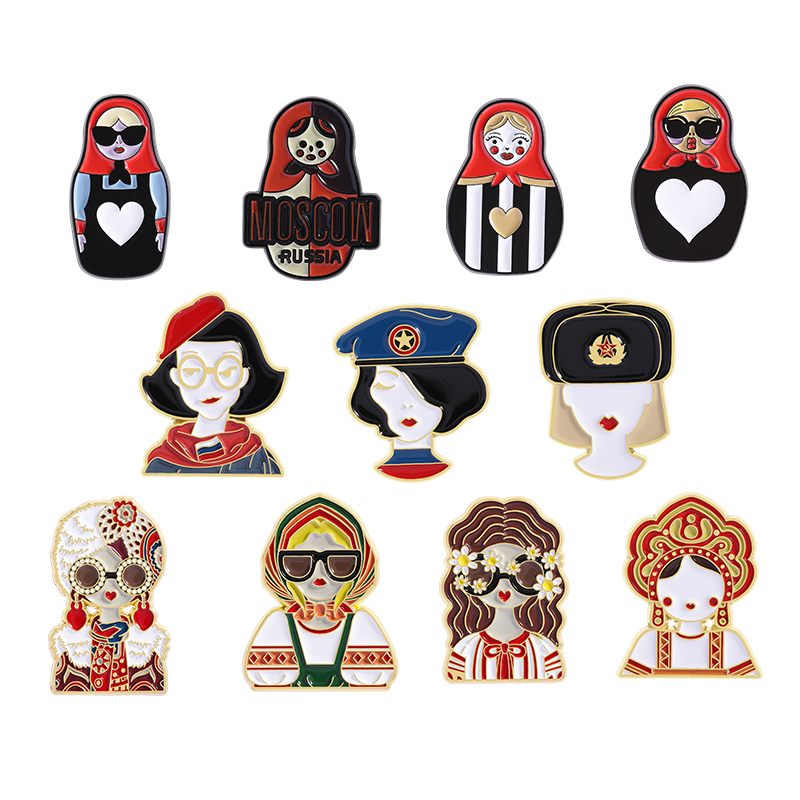 Ethnic Fashion Images - Karikatür Rus Kız Karakter Kostüm Görüntüler