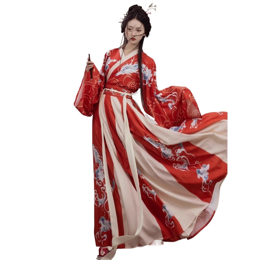 Ethnic Fashion Show - Geleneksel Çin Giyim Hanfu Kadın Peri