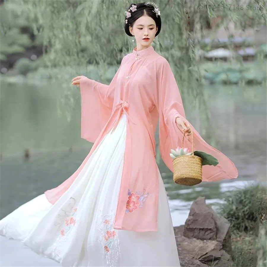 Ethnic Fashion Show - EvetÇin Geleneksel Pembe Turuncu Yeşil Kadın