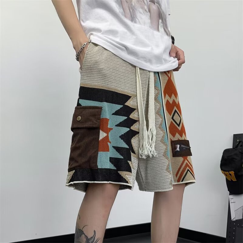 Y2K Ethnic Fashion - Yaz Ince Moda Gotik Bireysel Örme