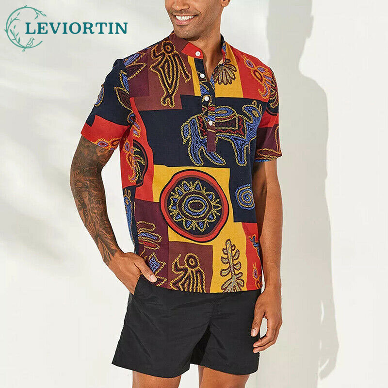 Men'S Ethnic Fashion Trends - 2025 yaz yeni Avrupa ve Amerikan