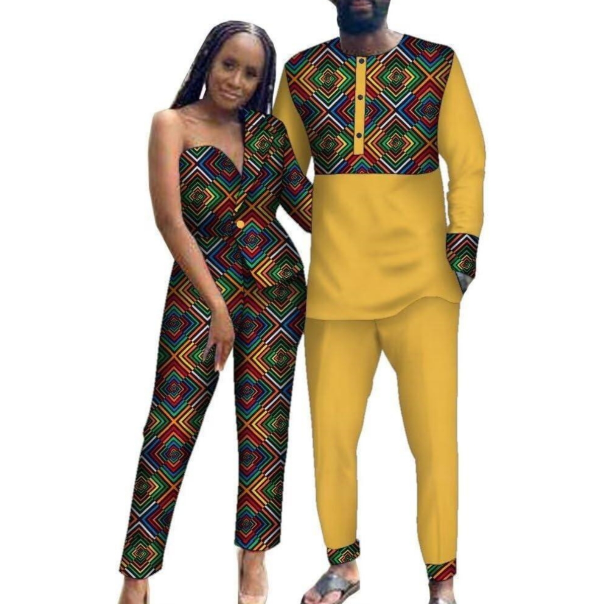 Bazin Riche Çift Dashiki Erkek - Boubou Men Africa incelemesi ve fiyatı
