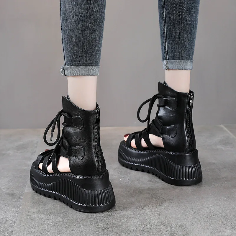 8CM etnik inek hakiki deri aya - Ethnic Fashion In incelemesi ve fiyatı