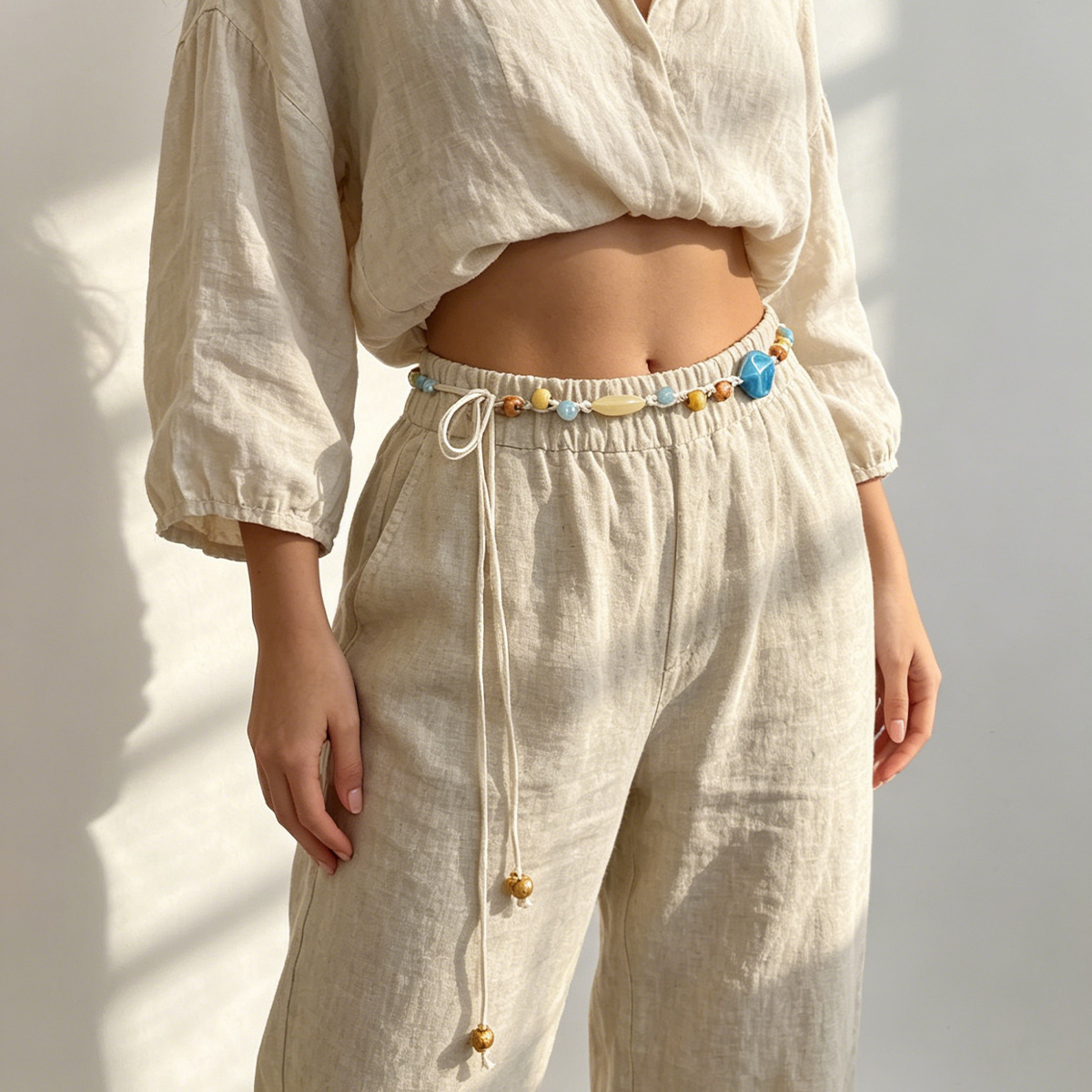Bohème Etnik Çiçek Desenli Bel - Y2K Ethnic Fashion incelemesi ve fiyatı