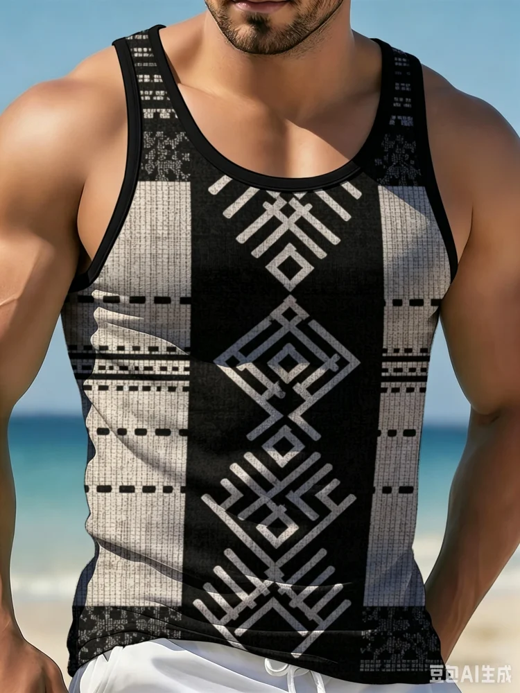 Vintage Etnik Geometrik Tribal - Men'S Ethnic Fashion Trends incelemesi ve fiyatı