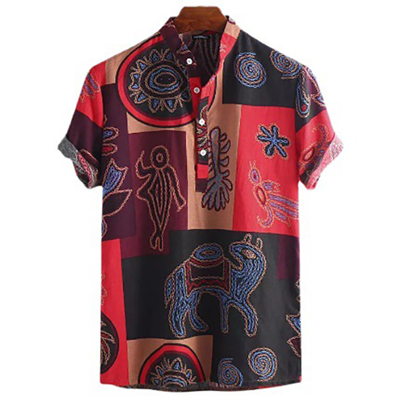 2025 yaz yeni Avrupa ve Amerik - Men'S Ethnic Fashion Trends incelemesi ve fiyatı