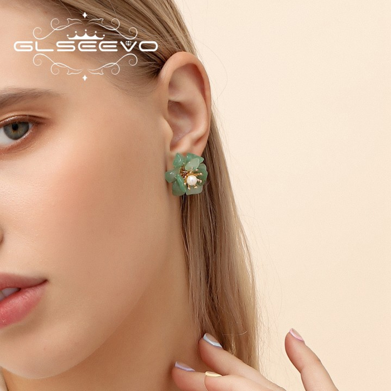 GLSEEVO doğal inci 925 gümüş a - Ethnic Luxe Fashion incelemesi ve fiyatı