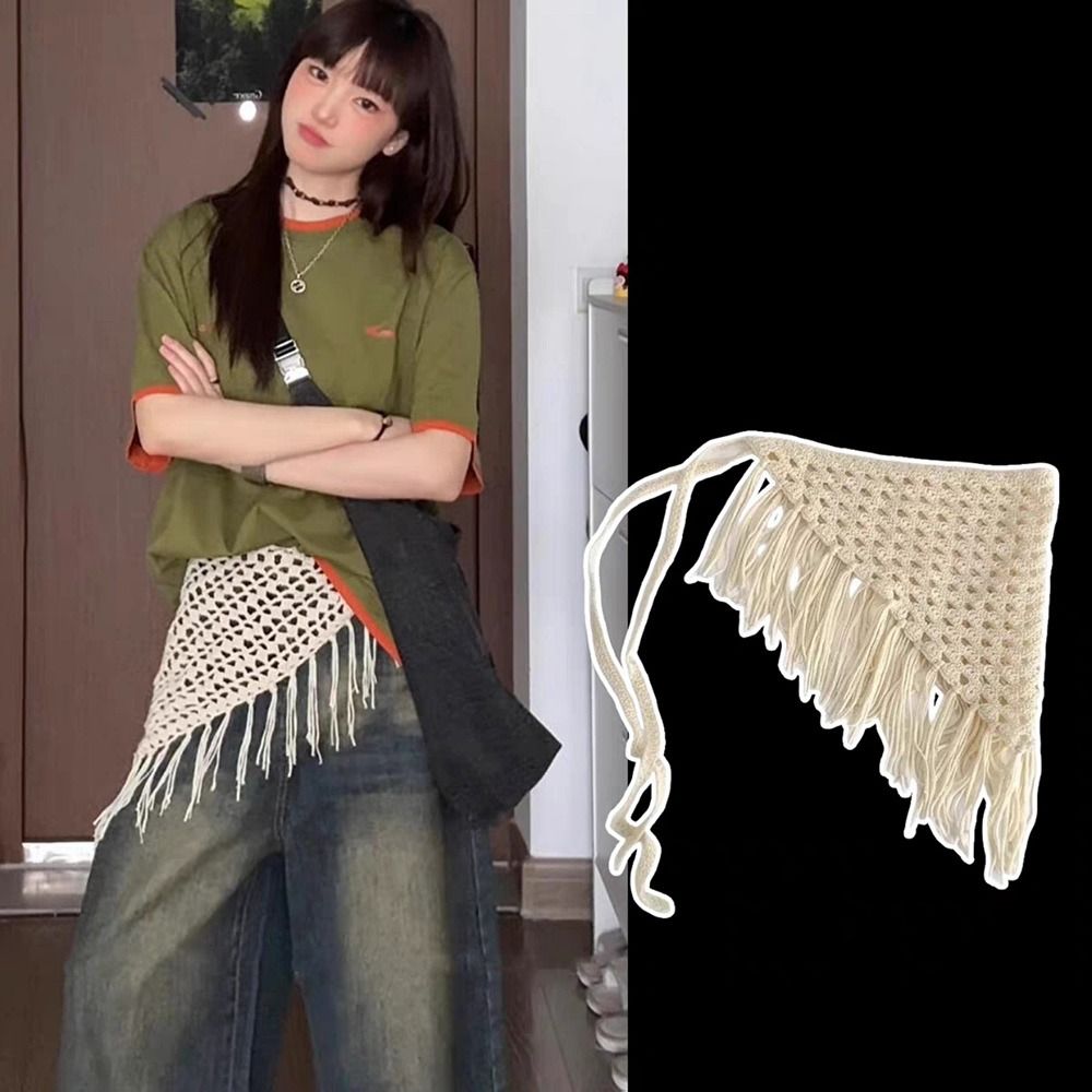 Moda Püsküllü Saçaklı Bel Keme - Y2K Ethnic Fashion incelemesi ve fiyatı
